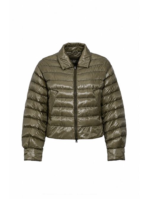 Cappa in nylon ultralight Verde militare Herno | PI002223D 12017Z7745